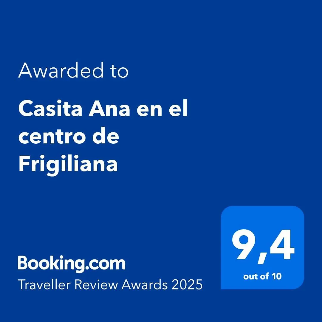 Casita Ana En El Centro De Frigiliana Lägenhet